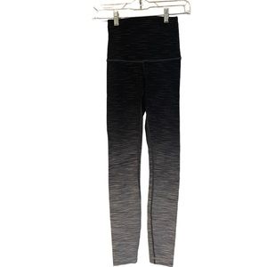 Lululemon Wunder Under Ombre Melange High Rise Leggings